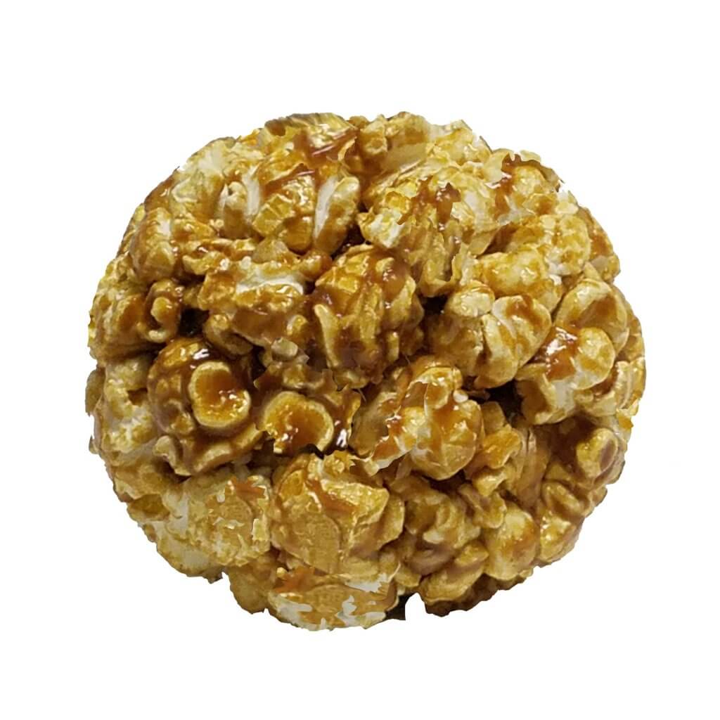 Popcorn Ball {Caramel Crisp} YUM YUM'S